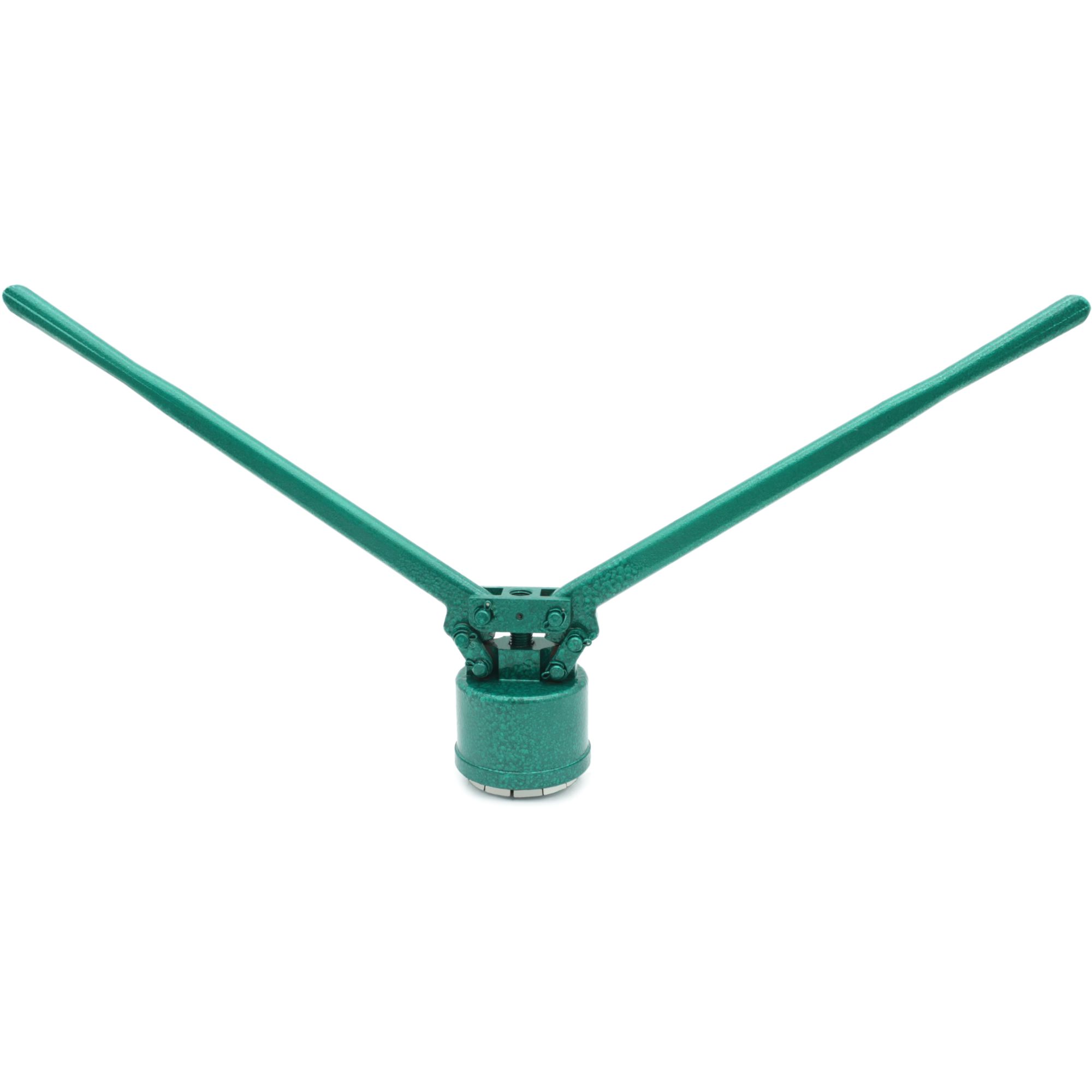 Clinchgerät zum sicheren Verschließen der ¾ Zoll-Siegelkappe, grün